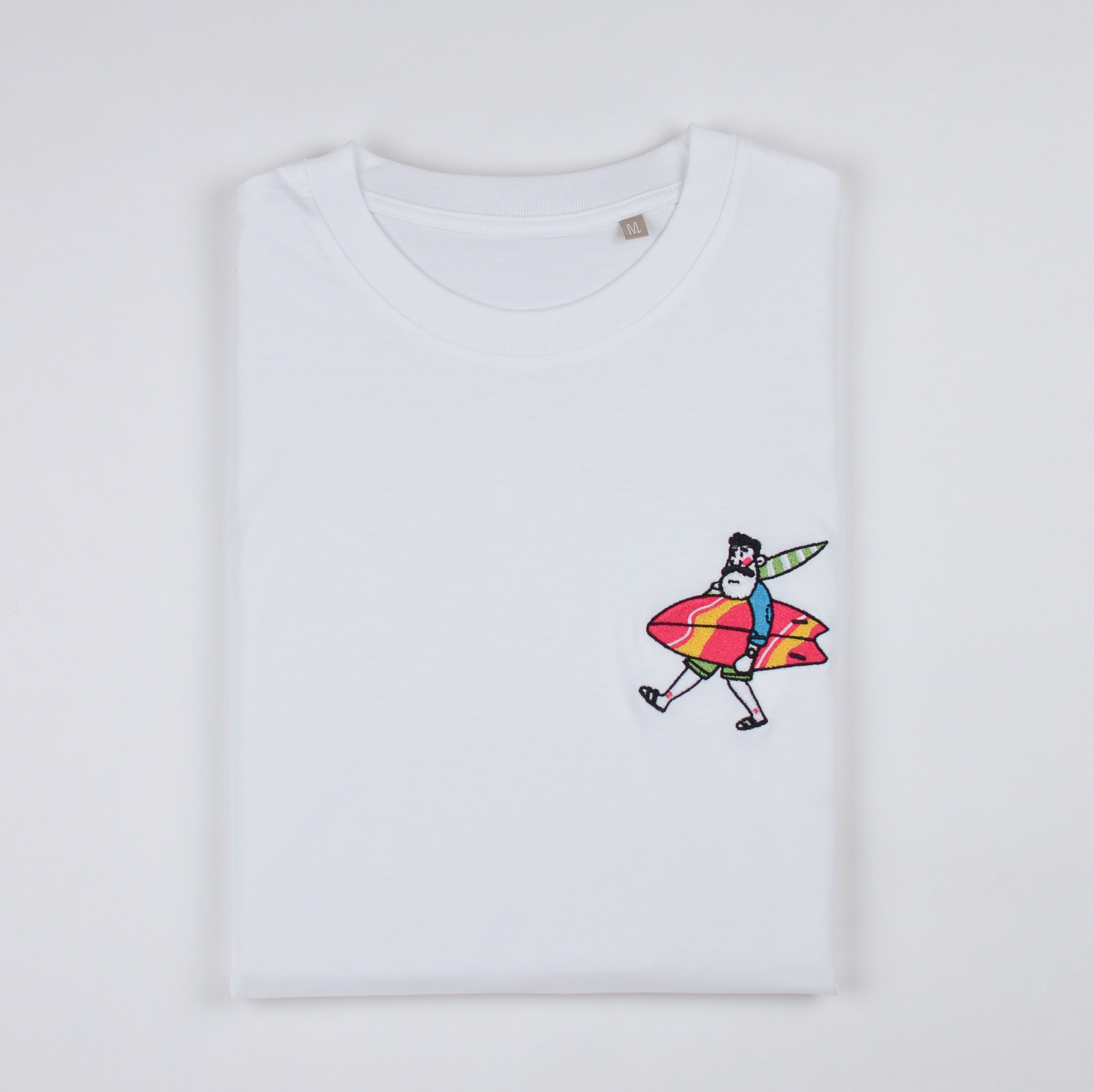Nick's Beach Vacation - Embroidered T-shirt