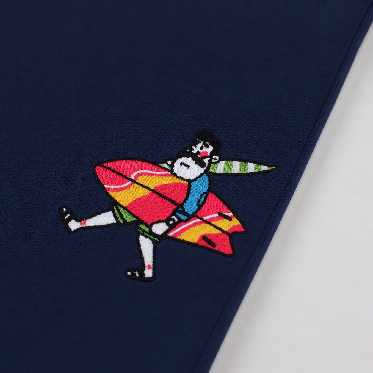 Nick's Beach Vacation - Embroidered T-shirt