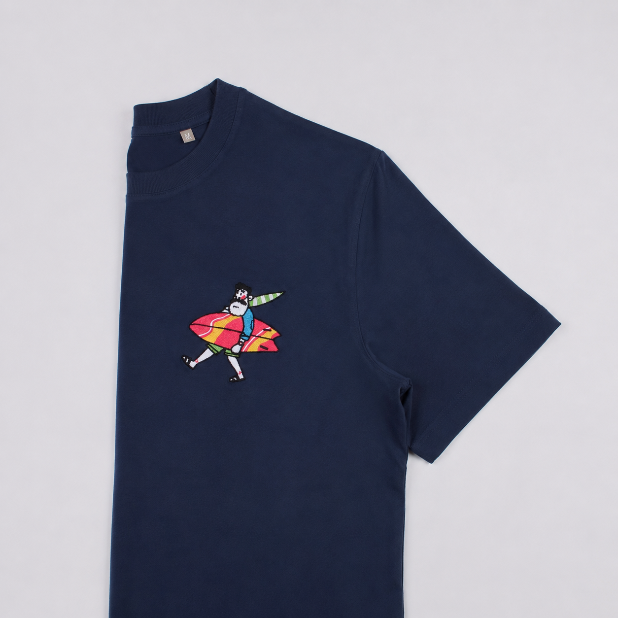 Nick's Beach Vacation - Embroidered T-shirt