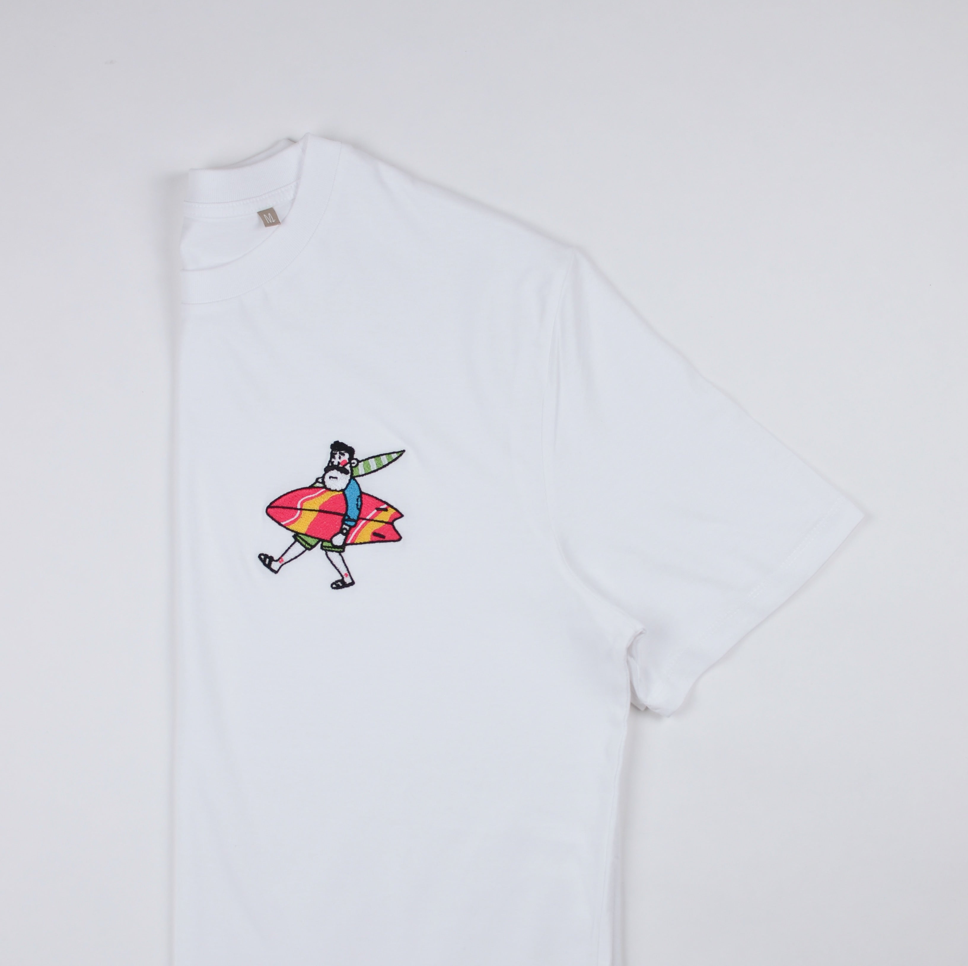 Nick's Beach Vacation - Embroidered T-shirt
