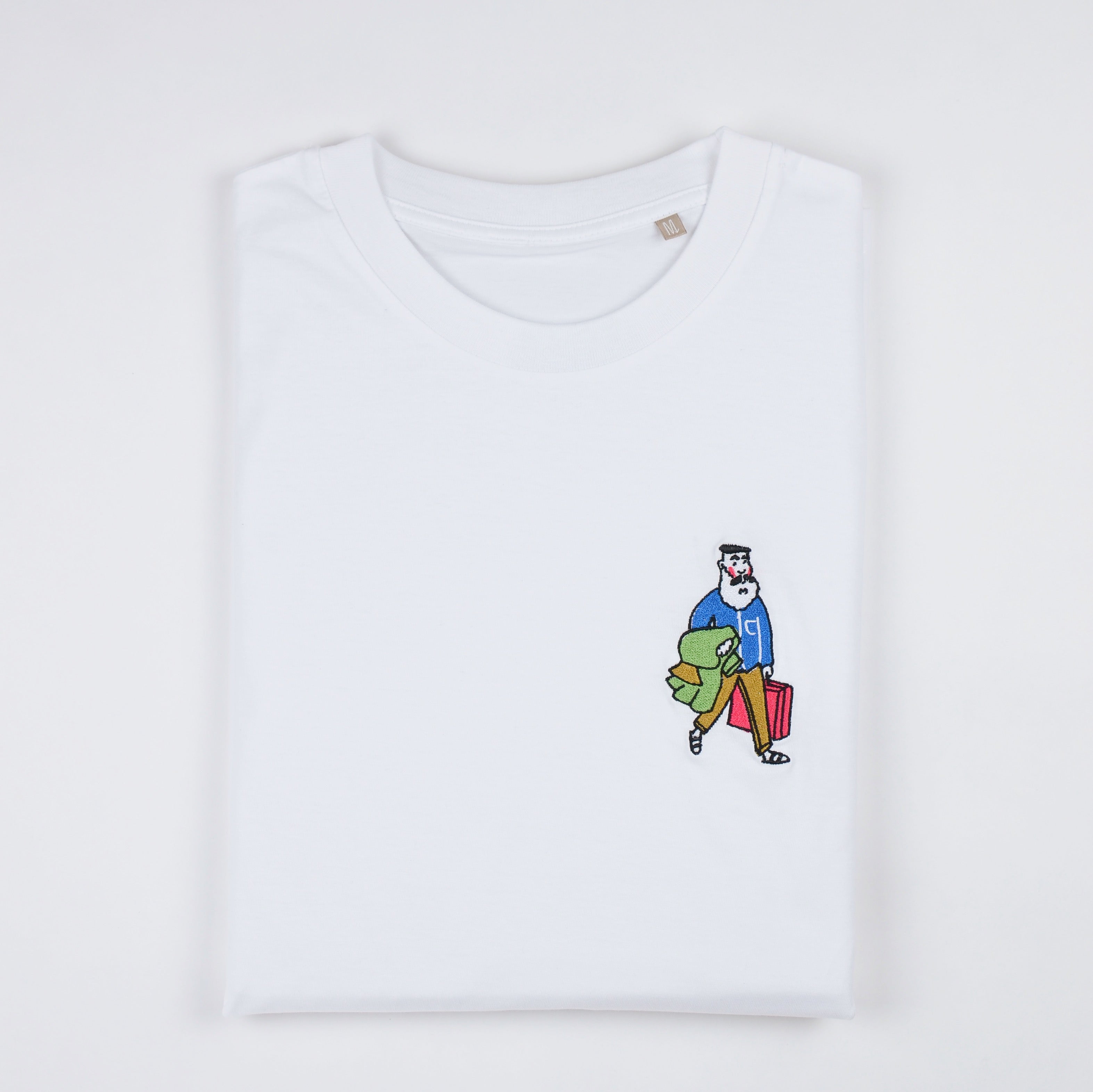 Nick Between Places - Embroidered T-shirt
