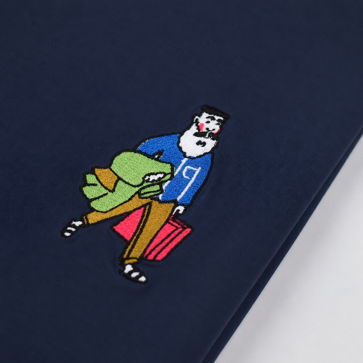 Nick Between Places - Embroidered T-shirt