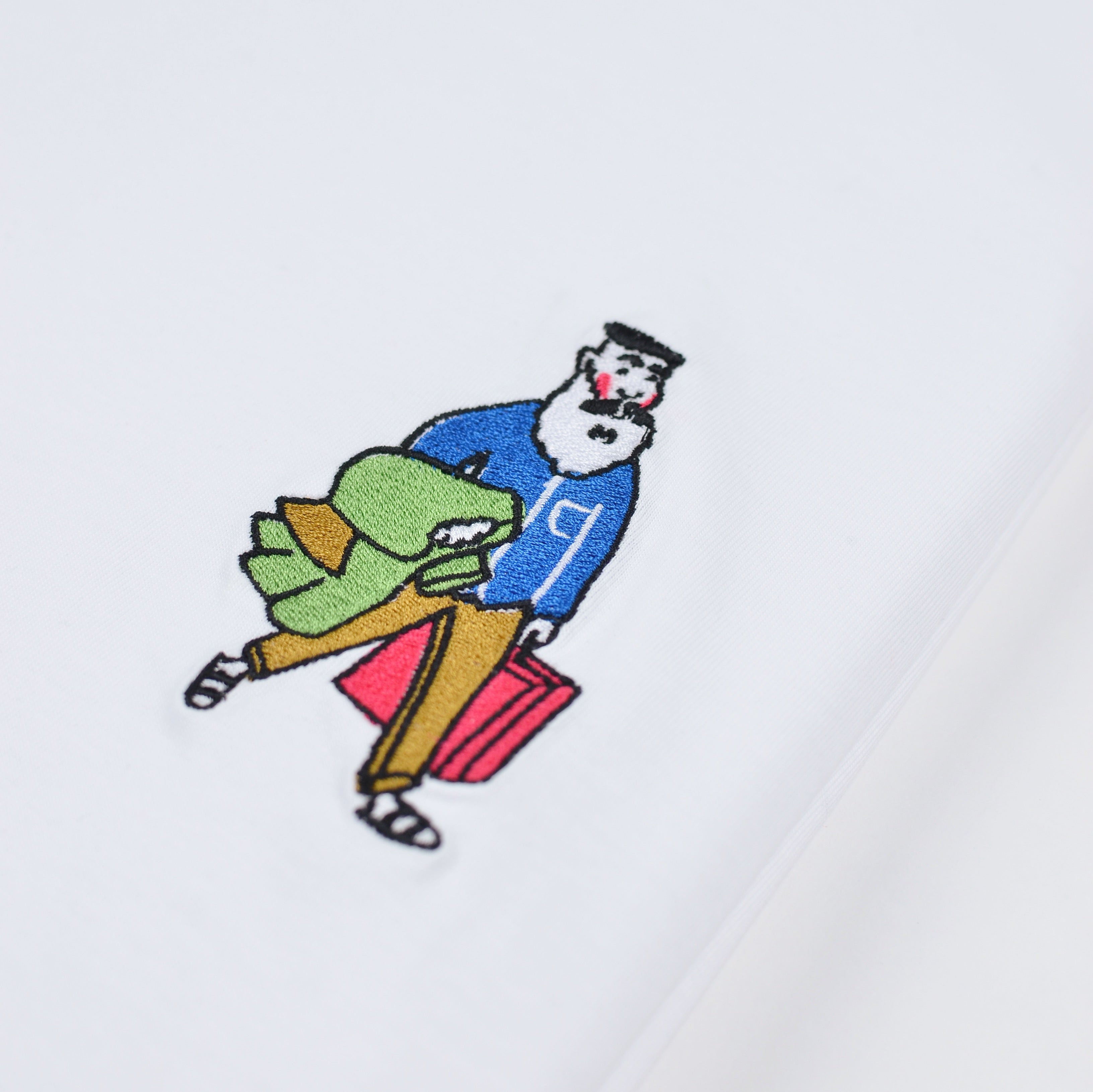 Nick Between Places - Embroidered T-shirt