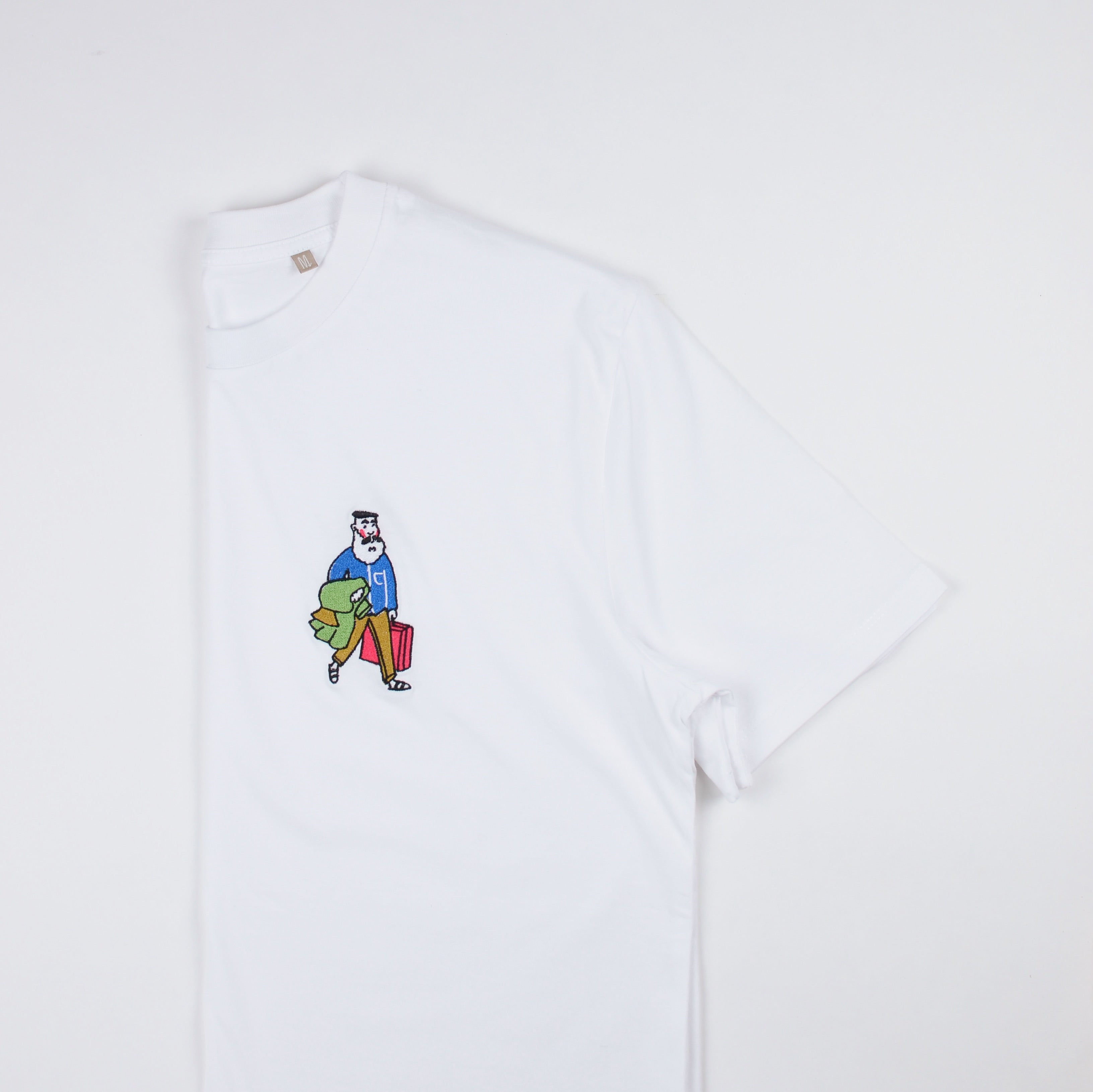 Nick Between Places - Embroidered T-shirt
