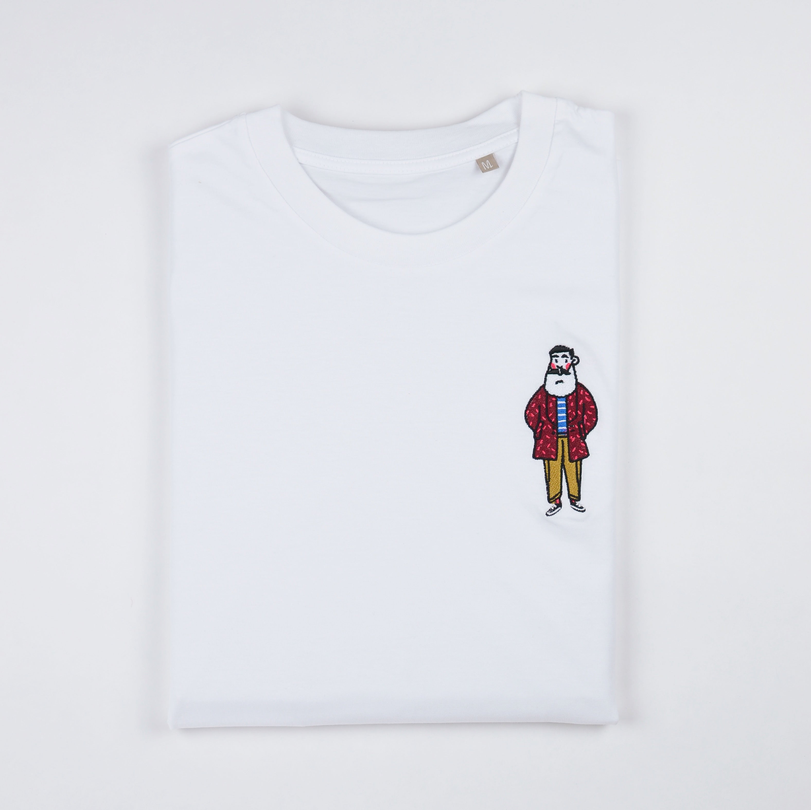Nick's City Stroll - Embroidered T-shirt