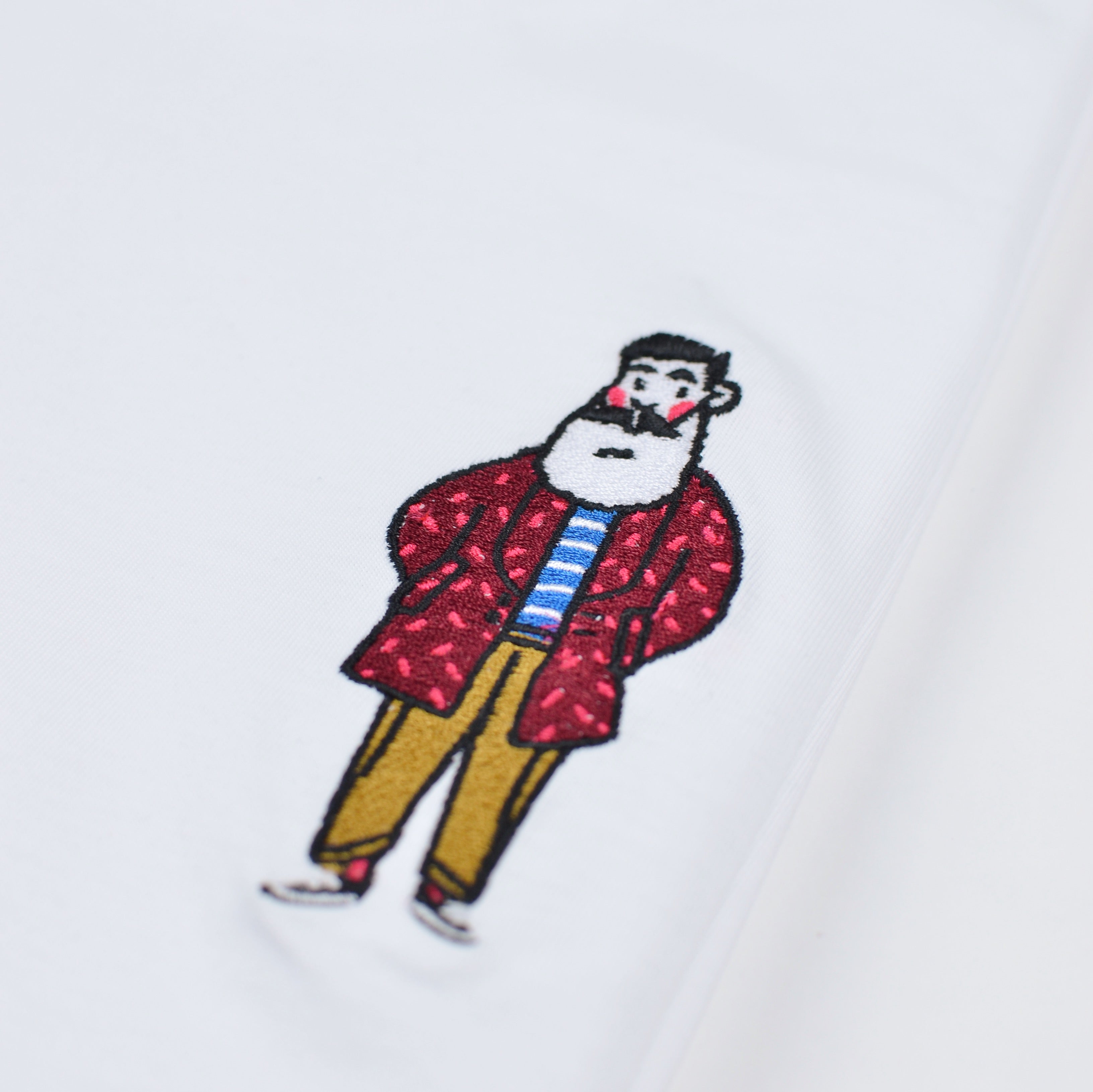 Nick's City Stroll - Embroidered T-shirt