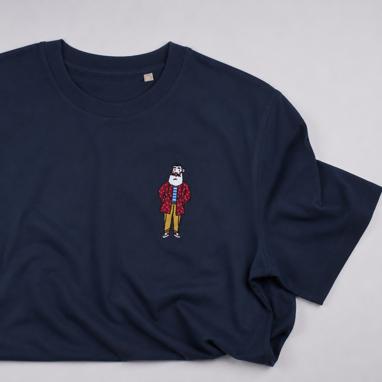 Nick's City Stroll - Embroidered T-shirt