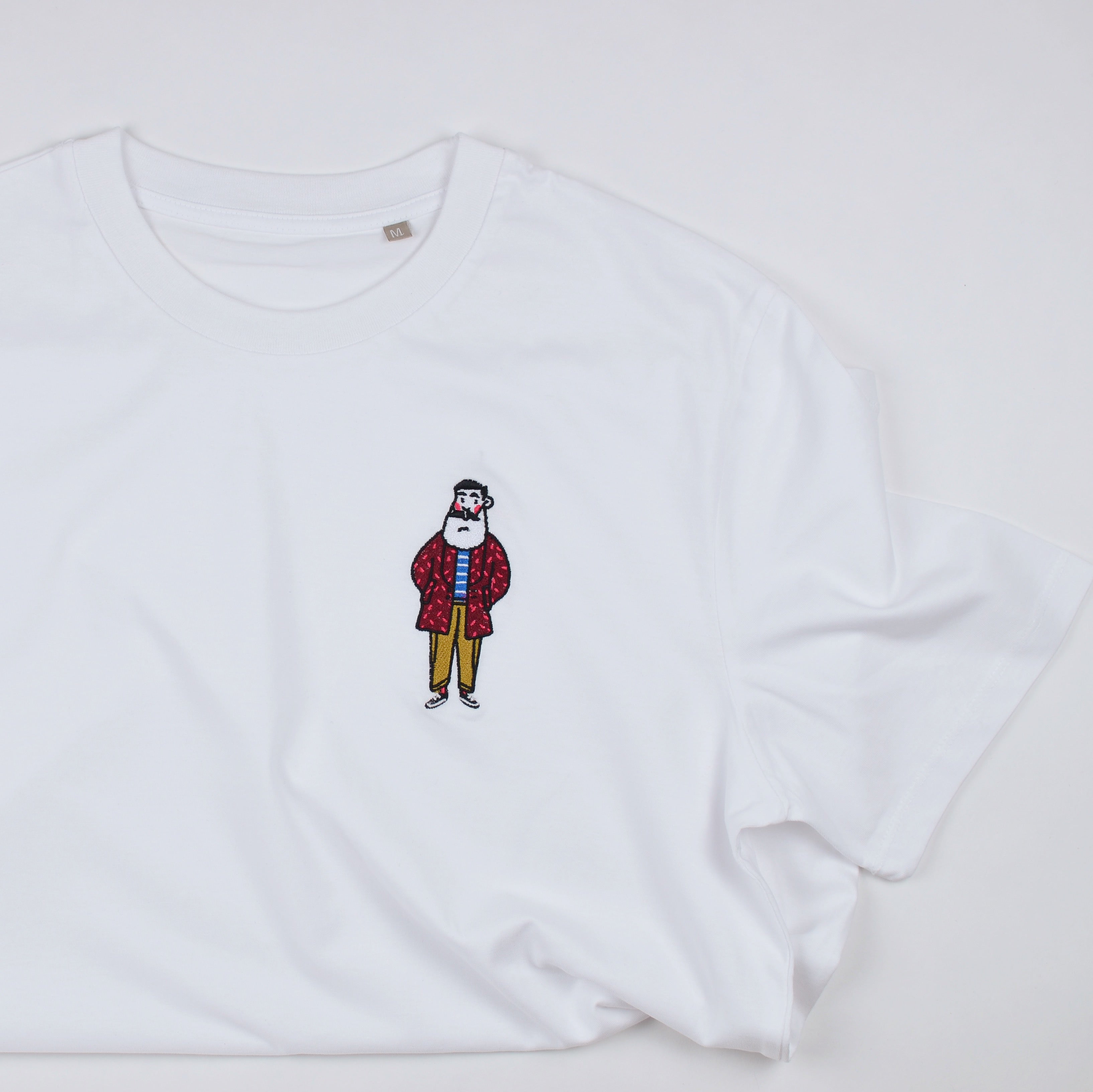 Nick's City Stroll - Embroidered T-shirt