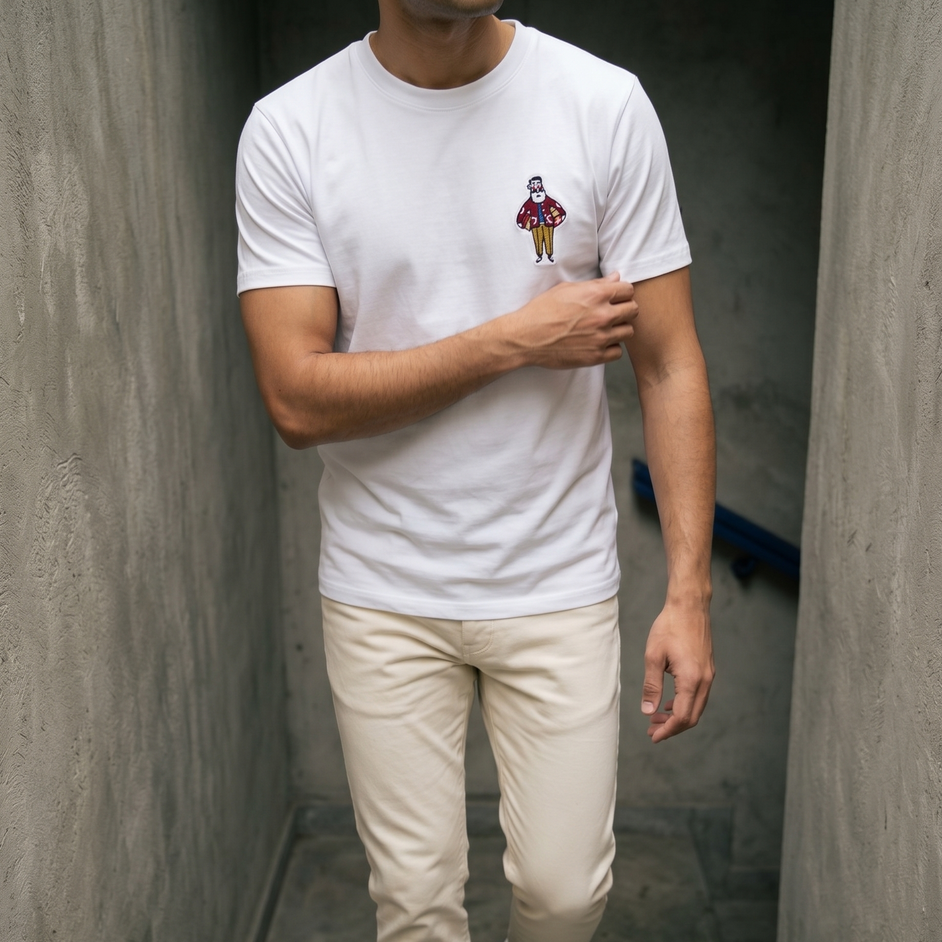 Just Nick Things - Embroidered T-shirt