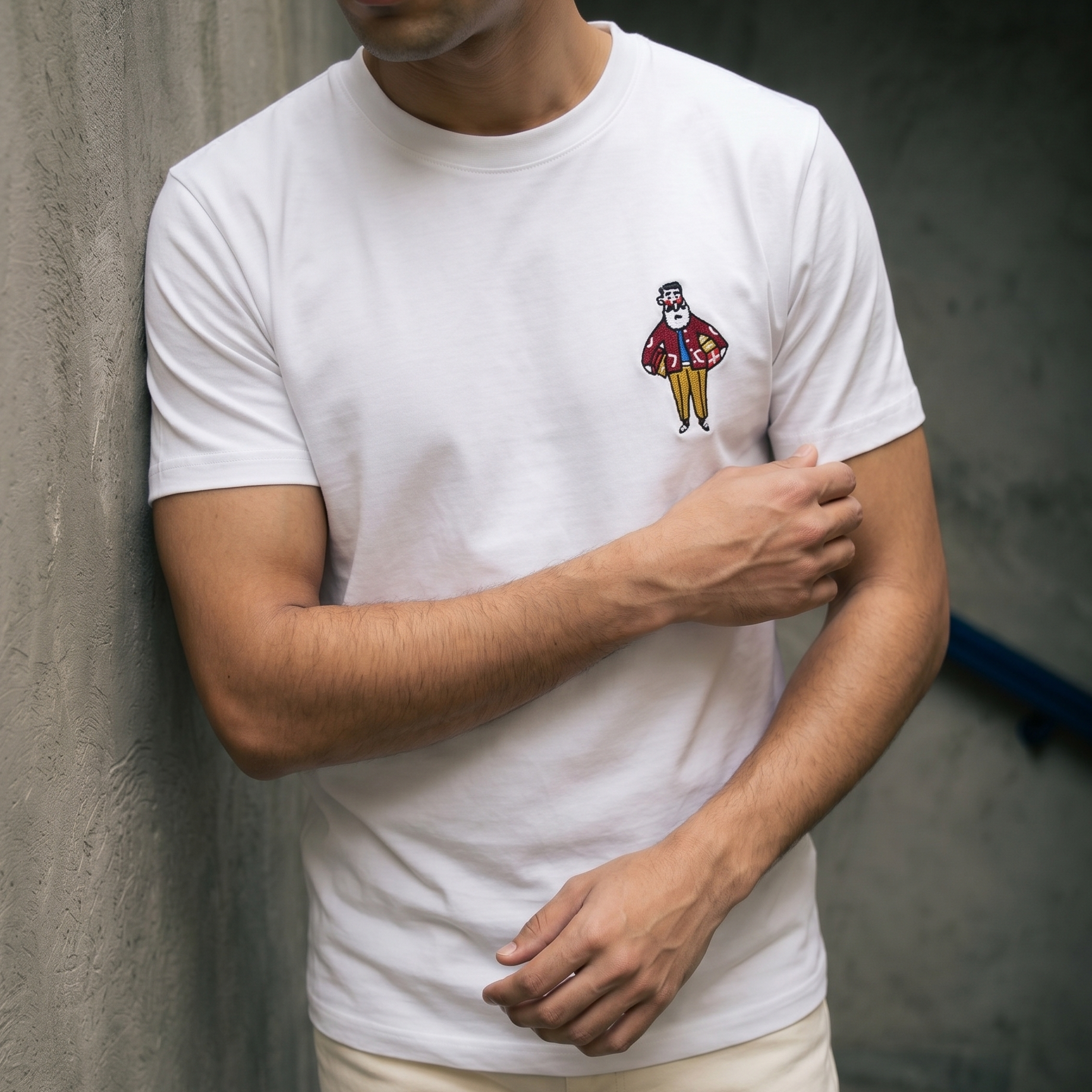 Just Nick Things - Embroidered T-shirt