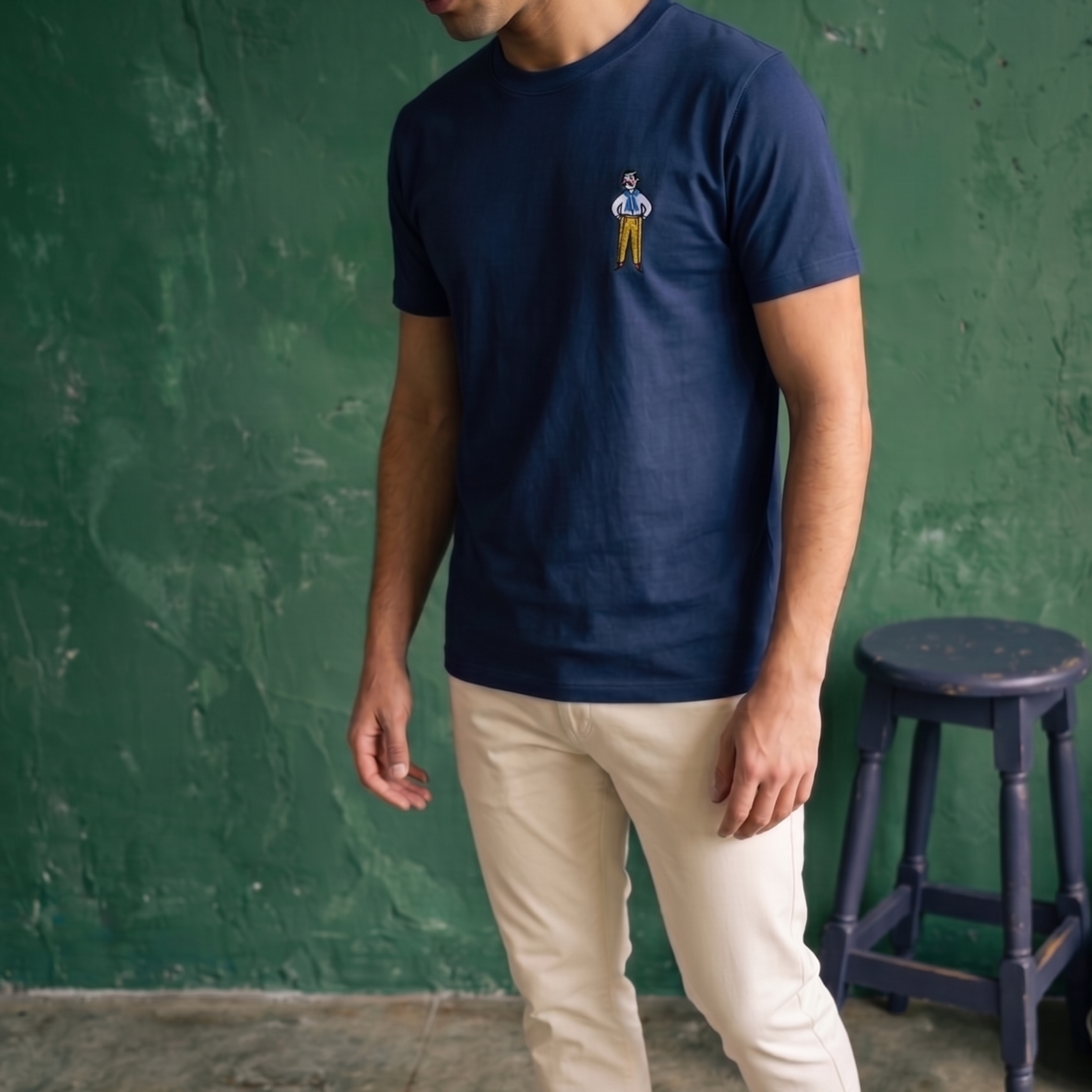 Raf - Embroidered T-shirt