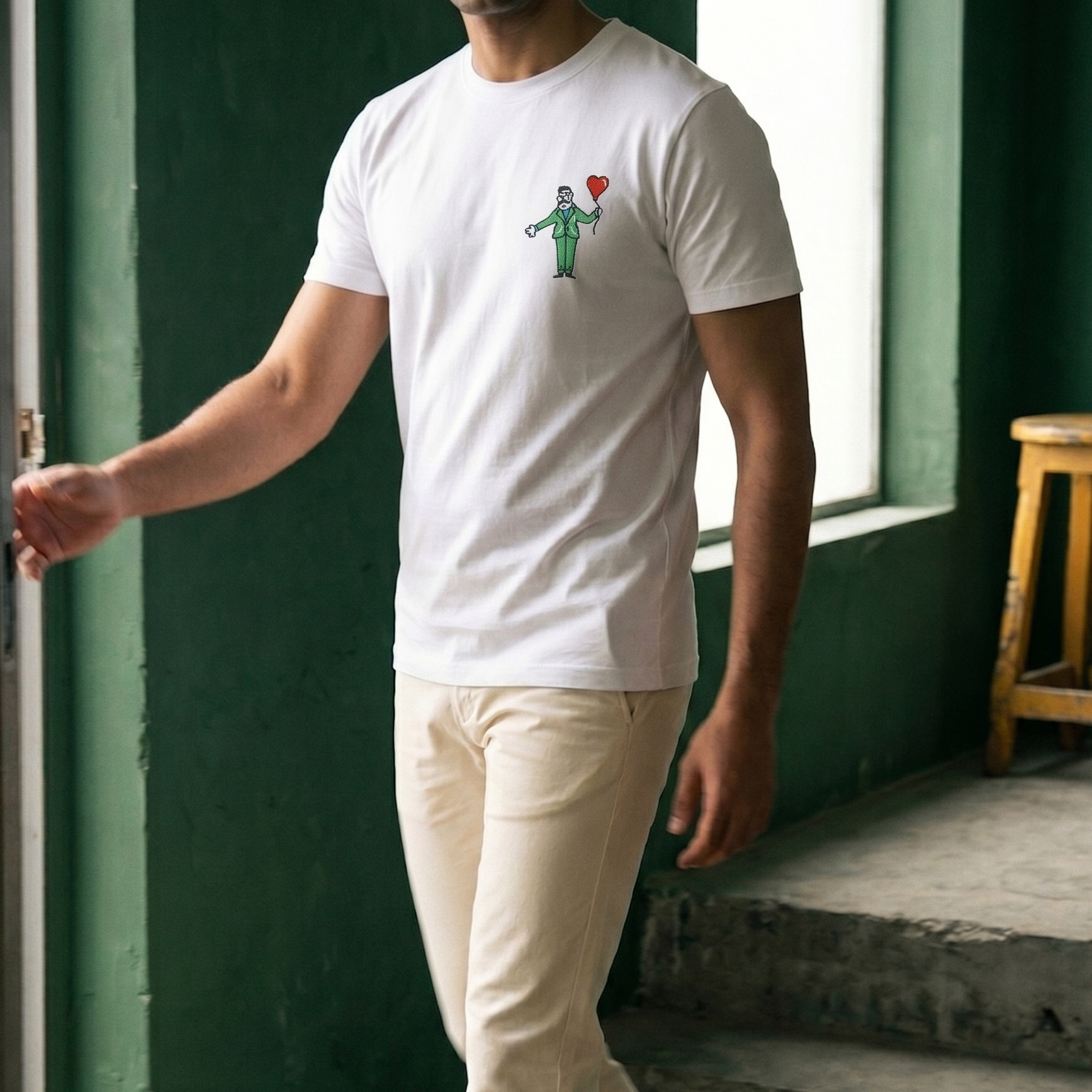 Seb - Embroidered T-shirt