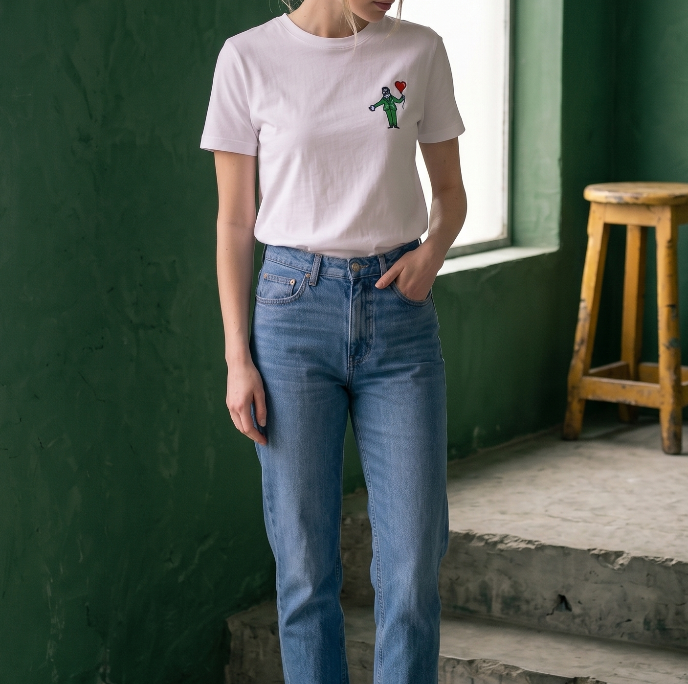 Seb - Embroidered T-shirt