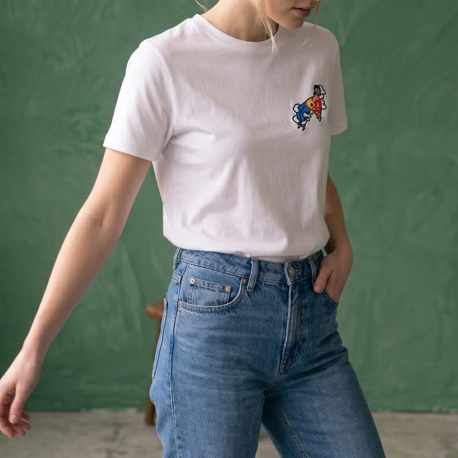 Theo - Embroidered T-shirt